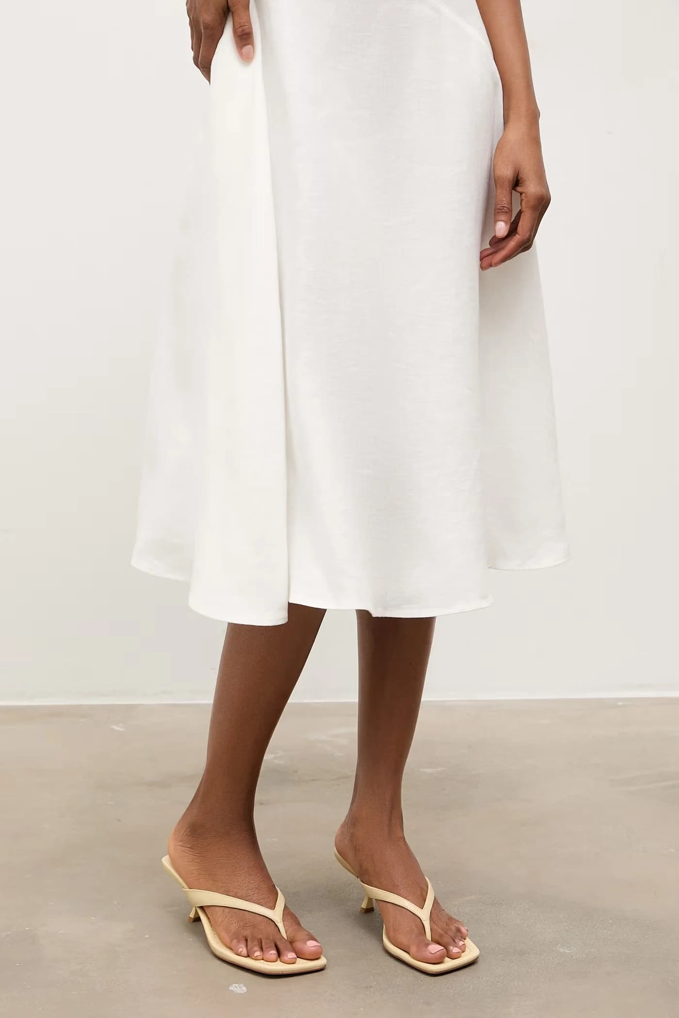 Кожаные шлепанцы