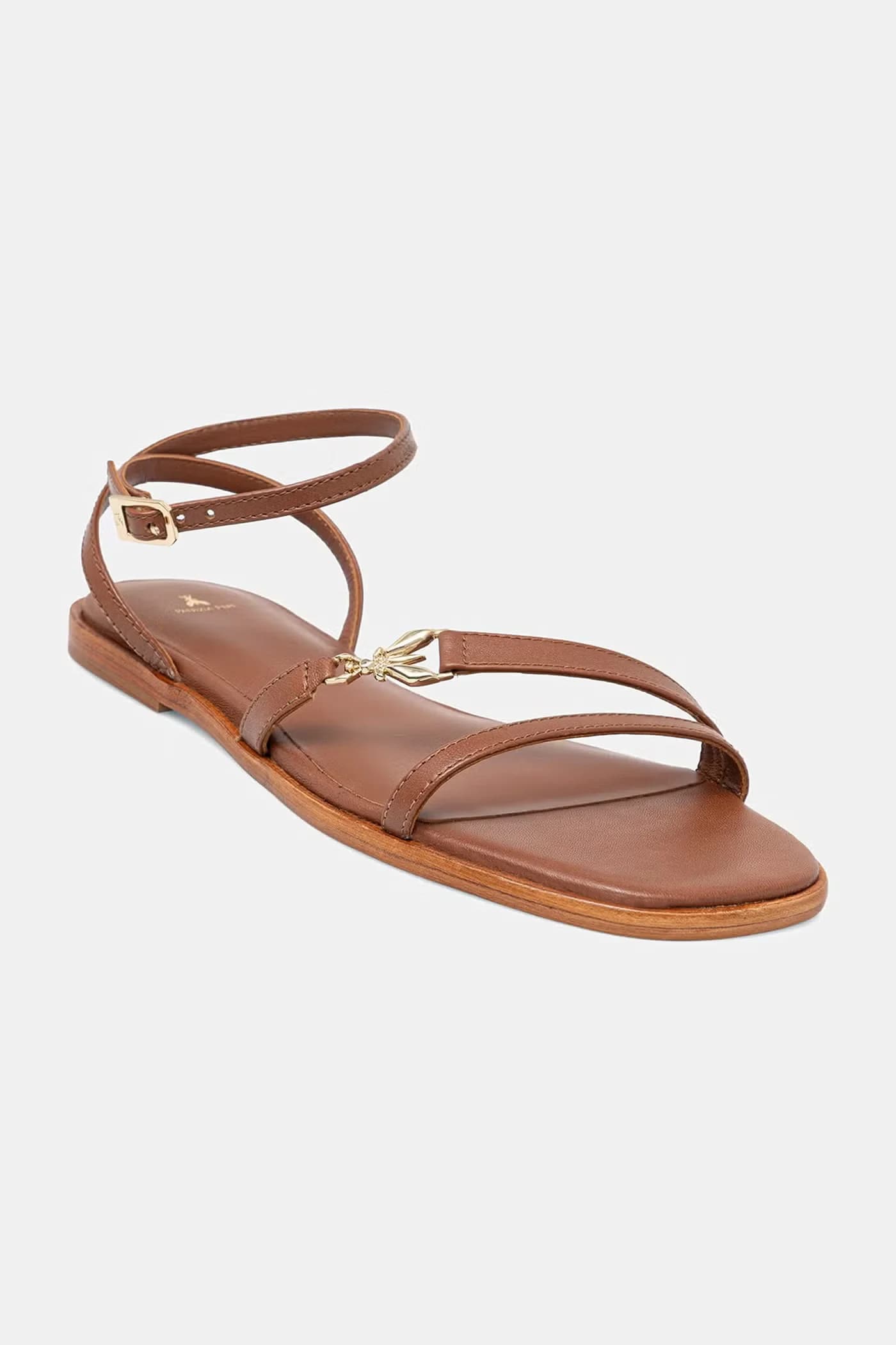 Кожаные сандалии