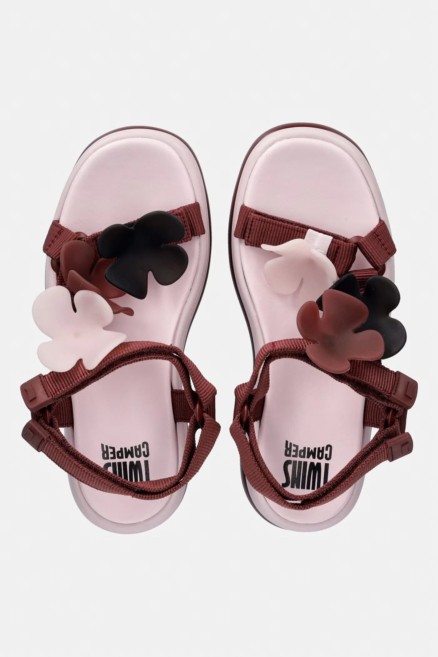 Женские босоножки на платформе из стеклопластика