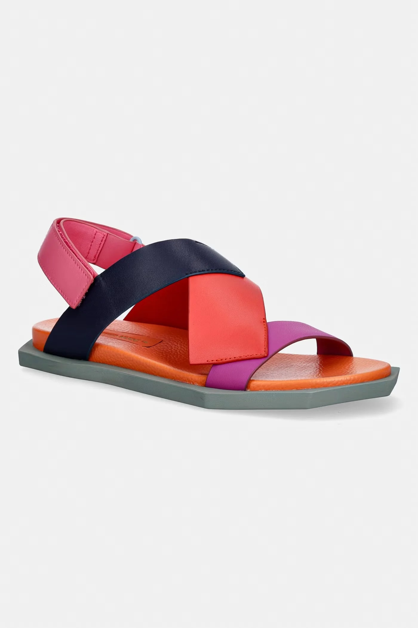 Женские кожаные сандалии на плоской подошве Poly Straps Lo Unisex-L