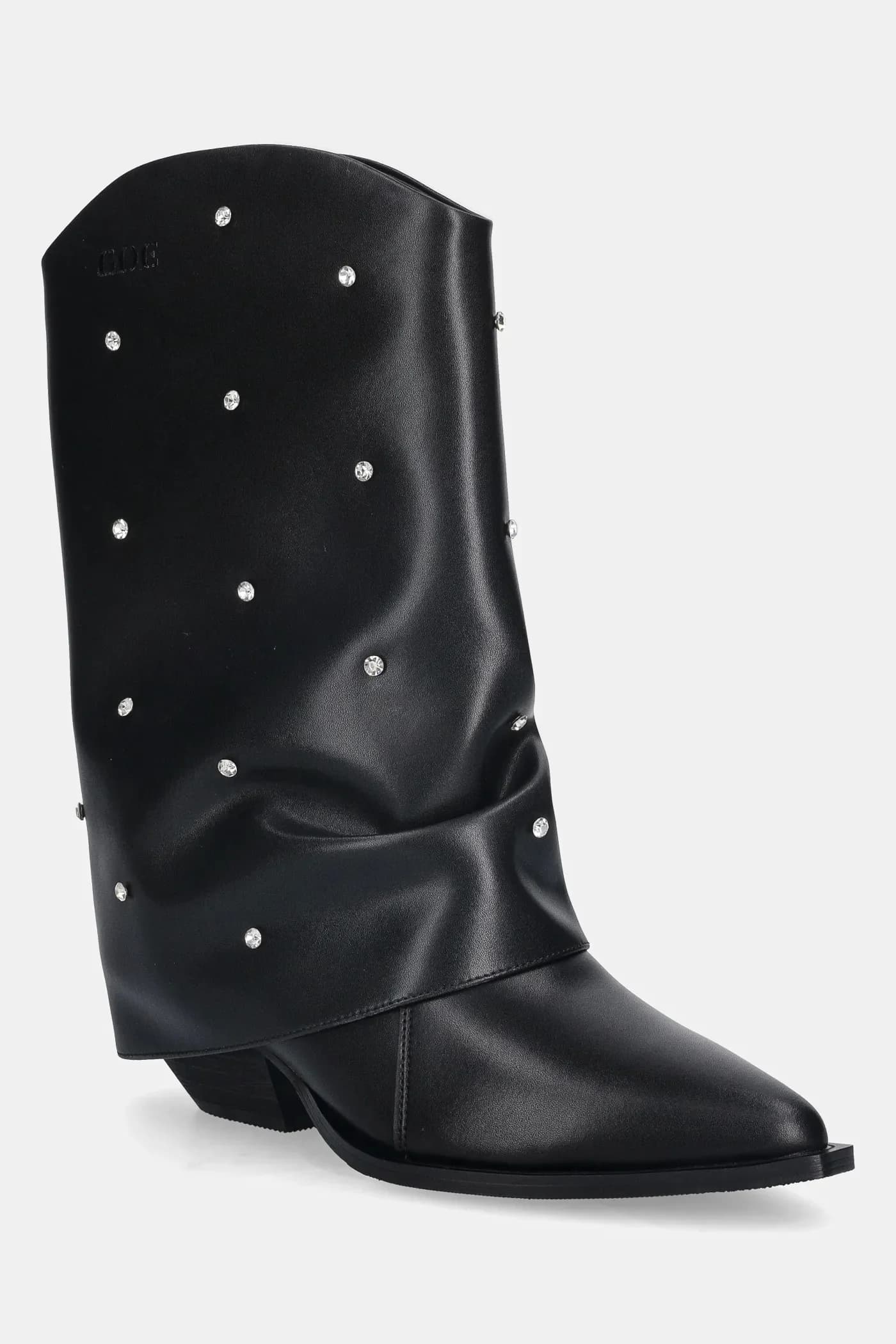 Кожаные сапоги