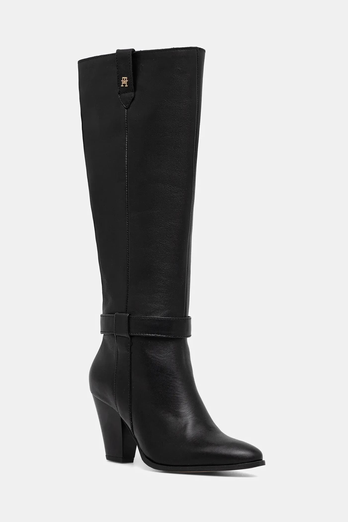 Кожаные ботинки TH T-STRAP LTHR POINTY LONG BOOT