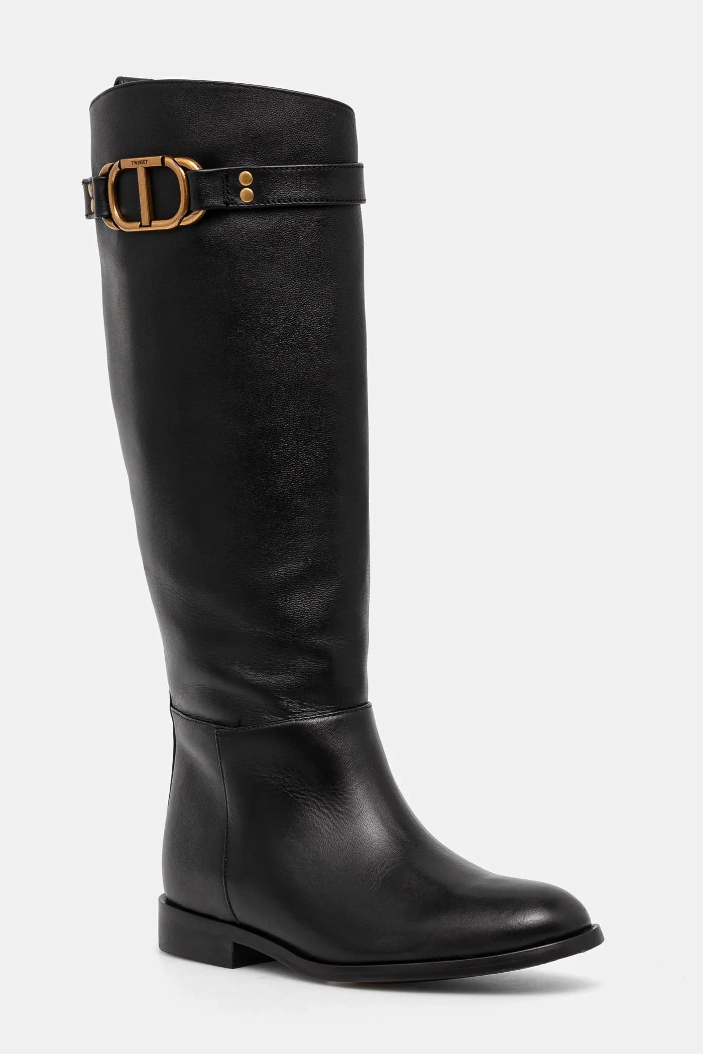 Кожаные сапоги