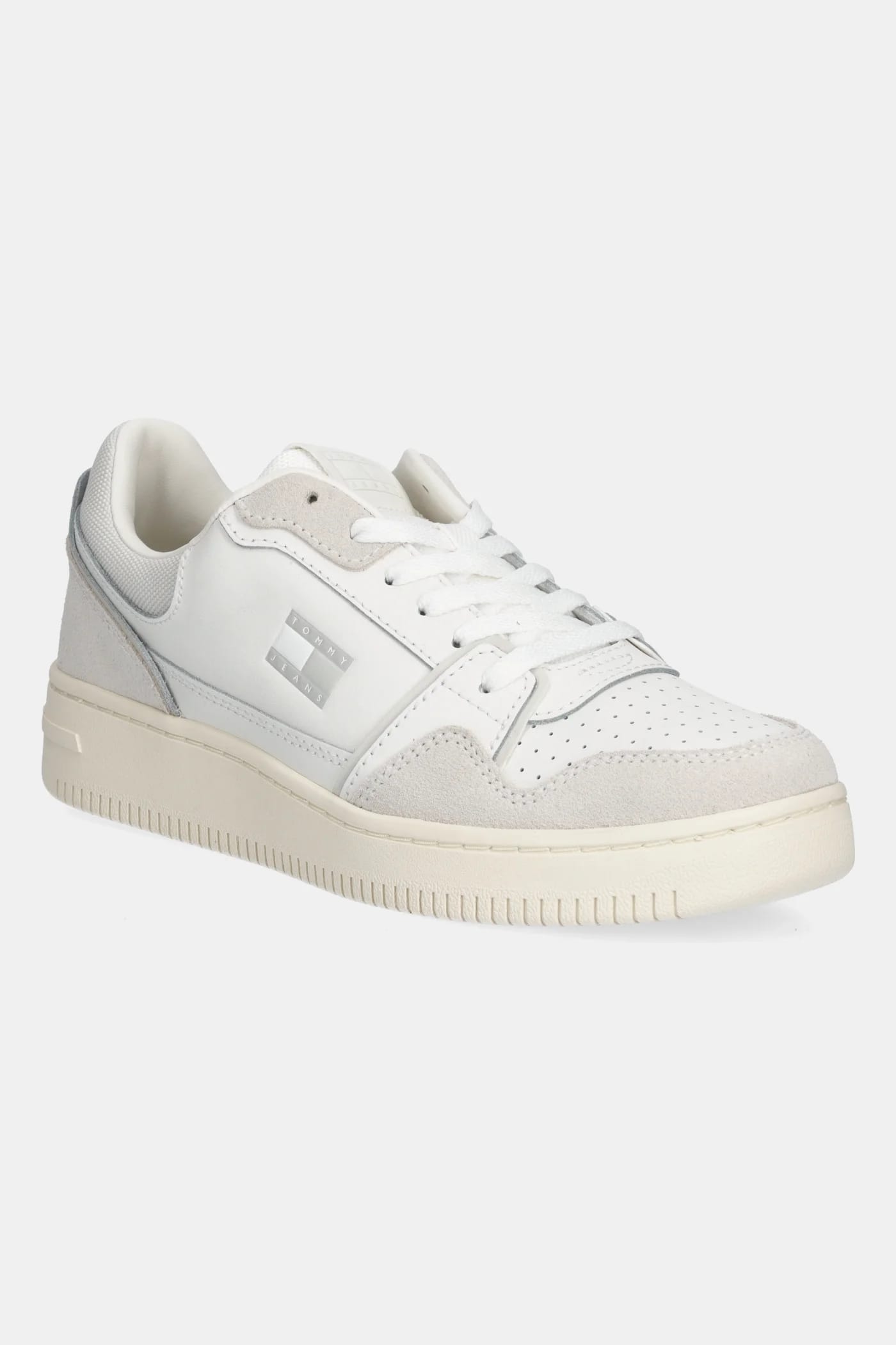 кроссовки TJW RETRO BASKET SNEAKER кожаные
