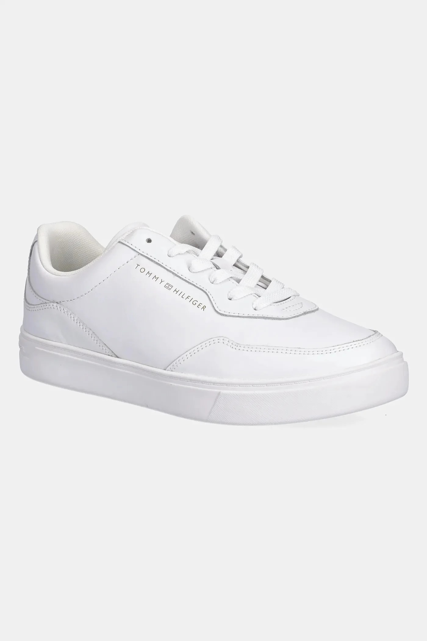 кожаные кроссовки CASUAL CUPSOLE SNEAKER белые для женщин