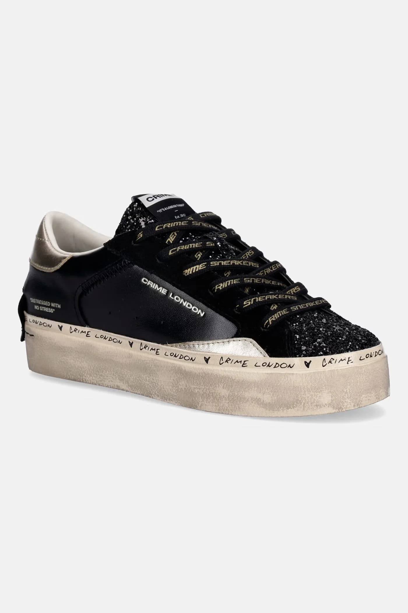 кроссовки DISTRESSED PLATFORM