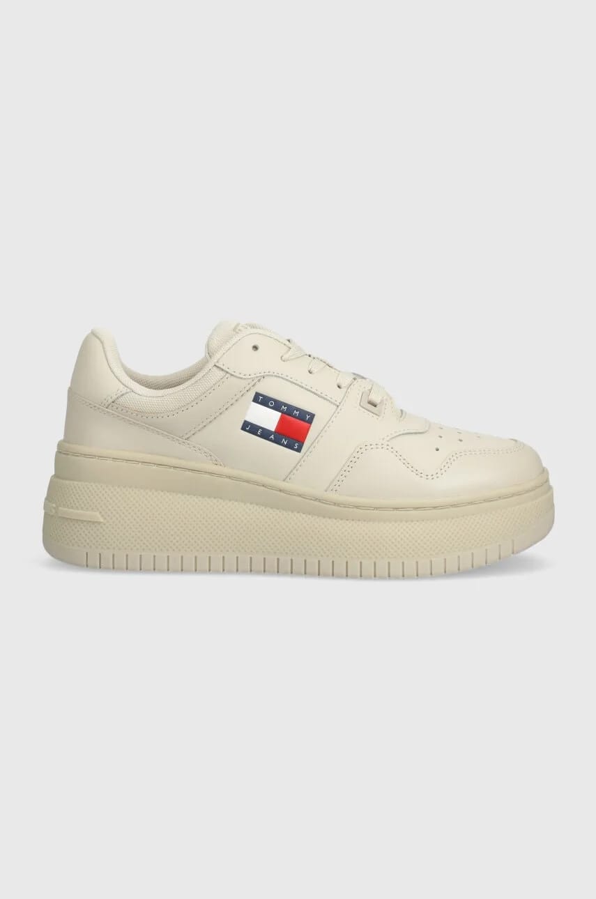 кроссовки TJW RETRO BASKET FLATFORM ESS