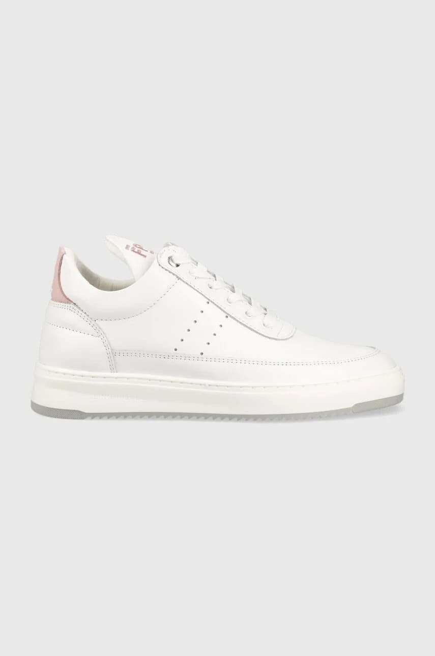 Кожаные кроссовки Low Top Bianco