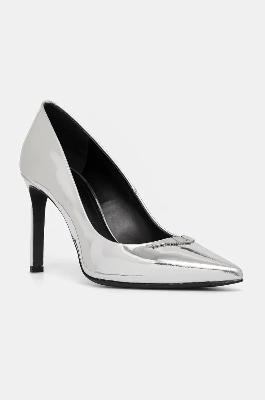 Идеальные кожаные туфли на высоком каблуке