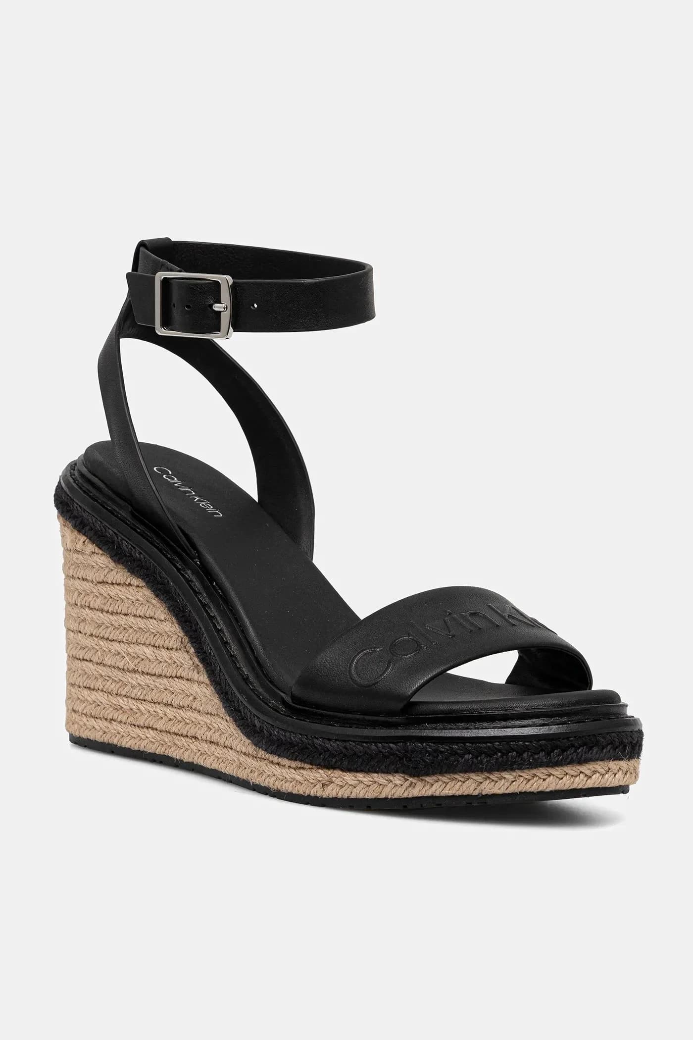 Кожаные сандалии WEDGE SANDAL 70 - HE