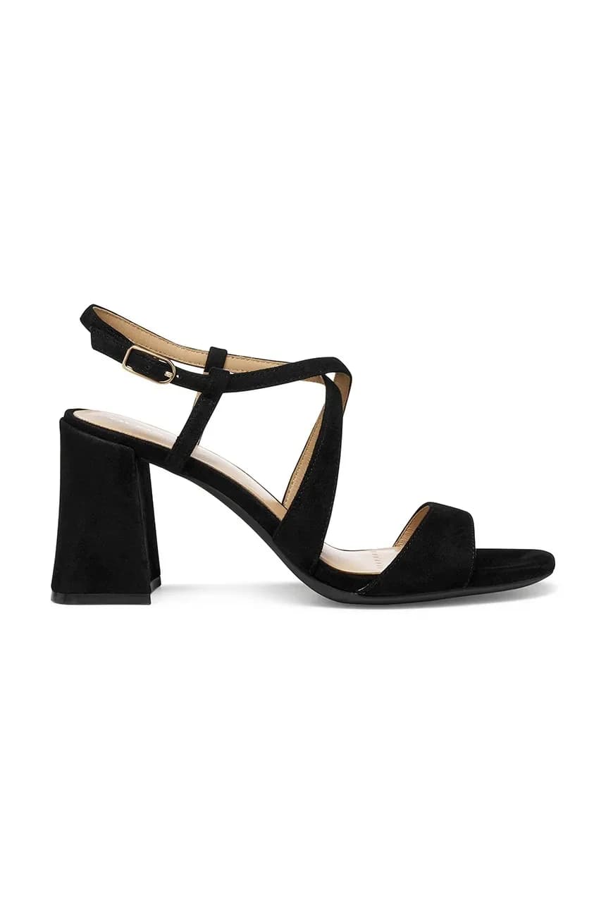 D NEW ERAKLIA 80 T01 замшевые босоножки