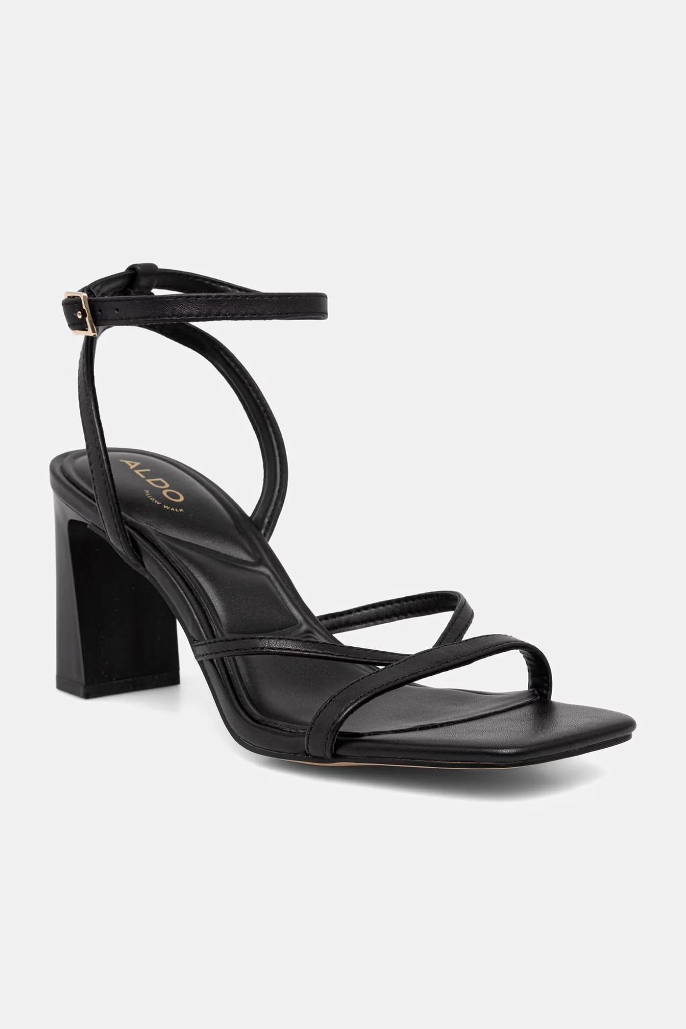 STELLARE кожаные босоножки на открытом каблуке