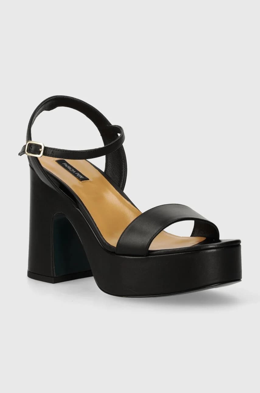 Кожаные сандалии