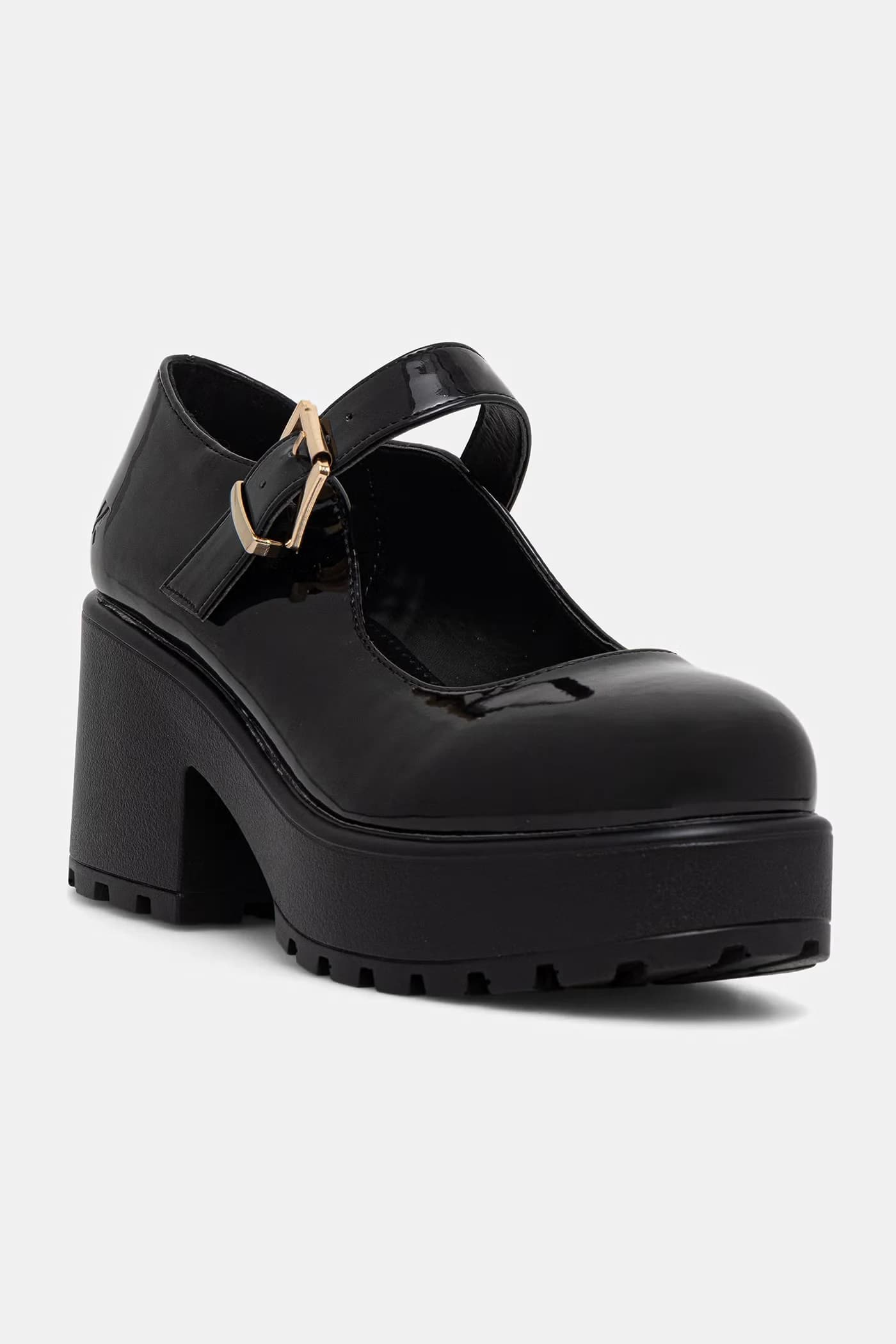 Туфли TIRA Black Mary Jane Shoes Patent Edition