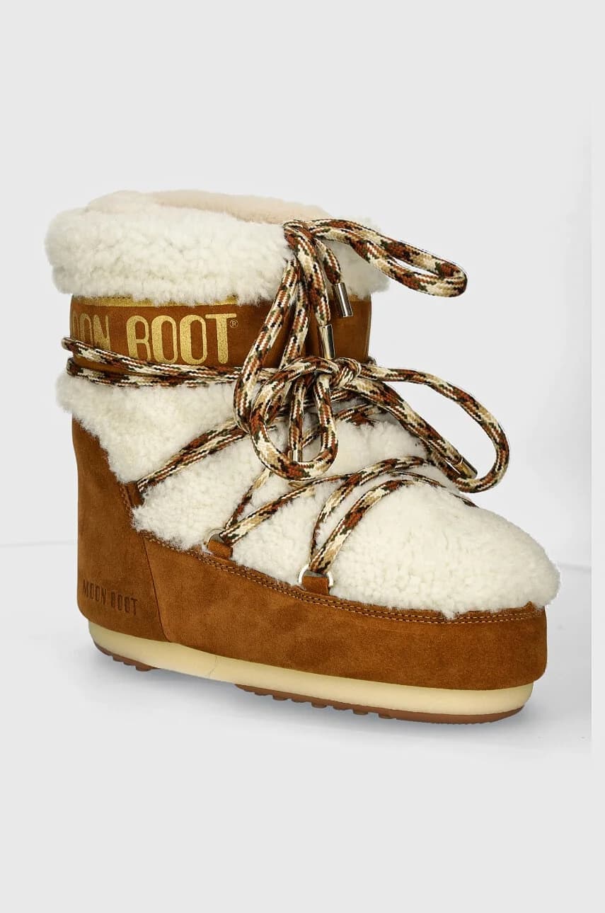 зимние замшевые ботинки MB ICON LOW SHEARLING