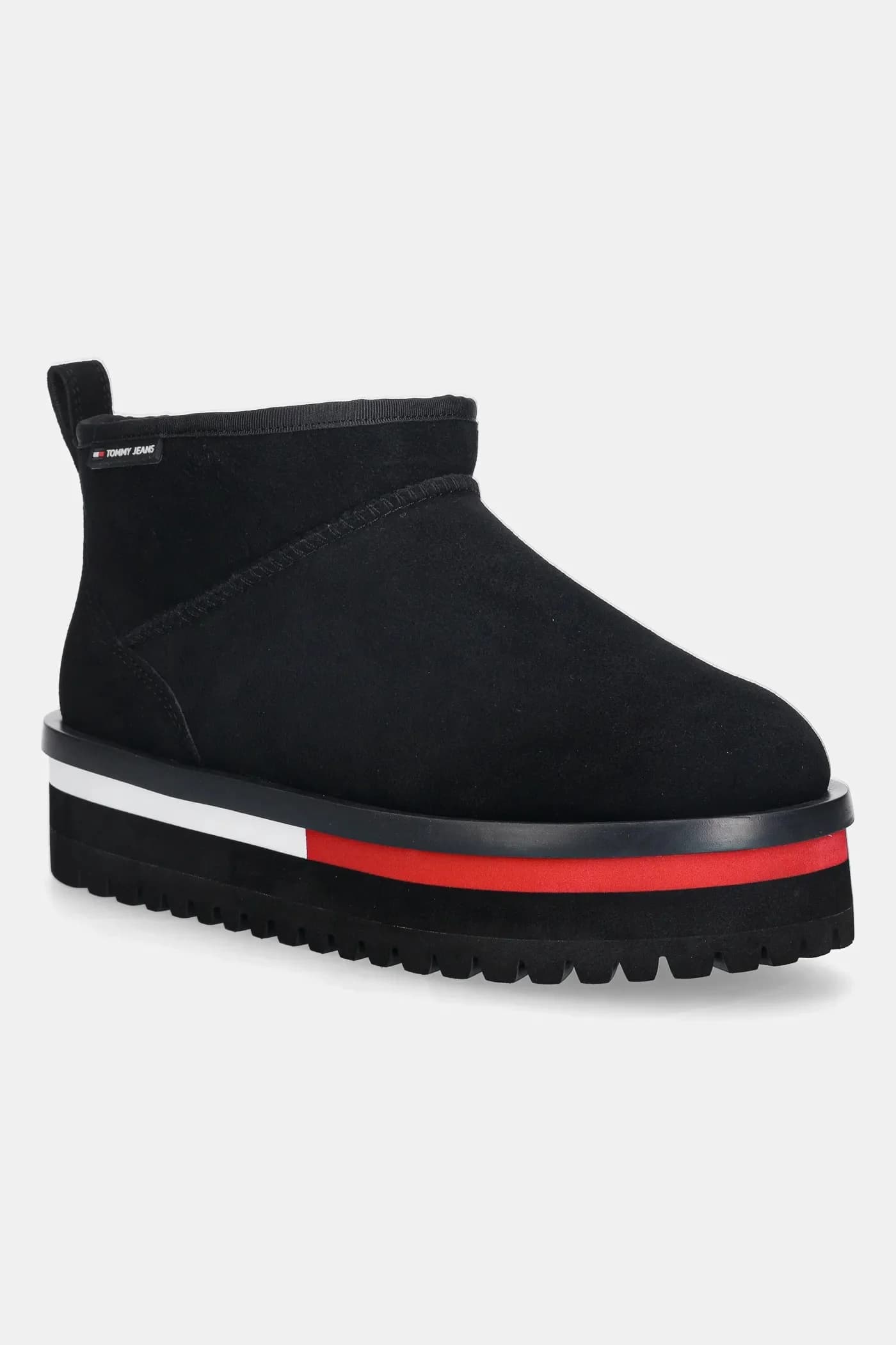Замшевые зимние ботинки TJW FLATFORM SNOW BOOT SUEDE