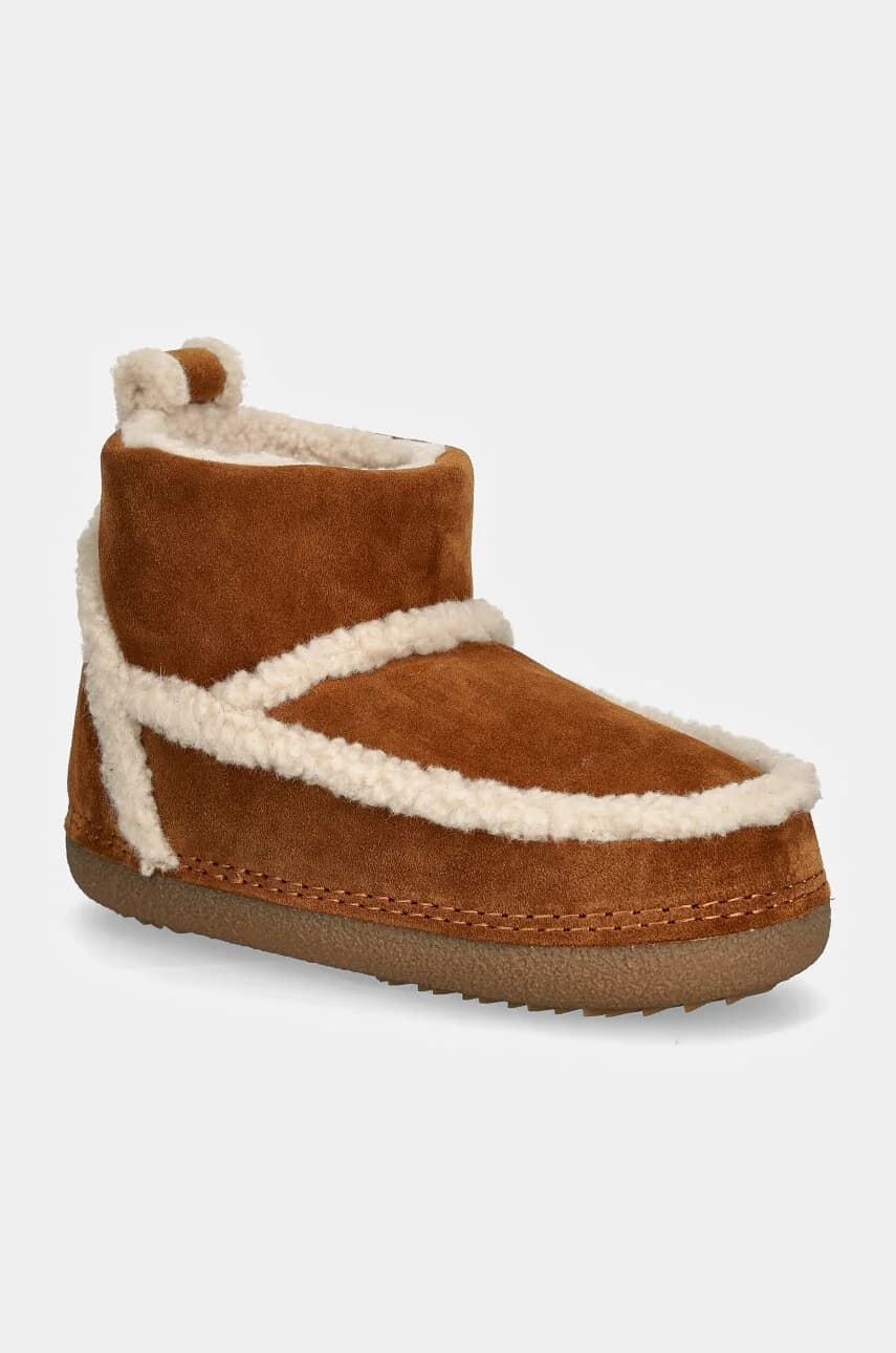 Замшевые зимние ботинки Classic Shearling Low