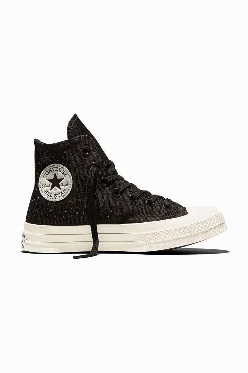 кроссовки Chuck 70 черные для женщин