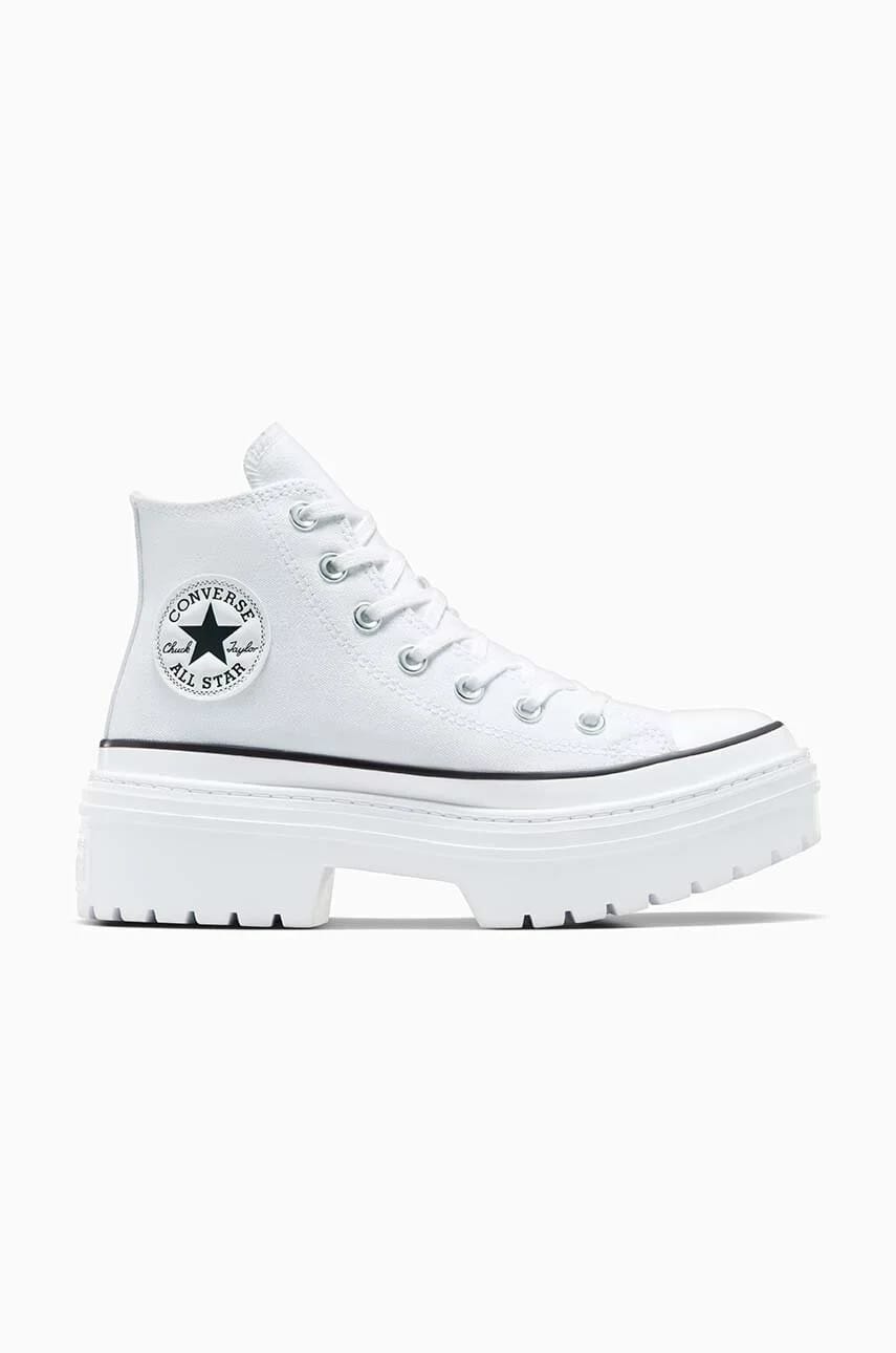 кроссовки Chuck Taylor All Star на каблуке с проборами