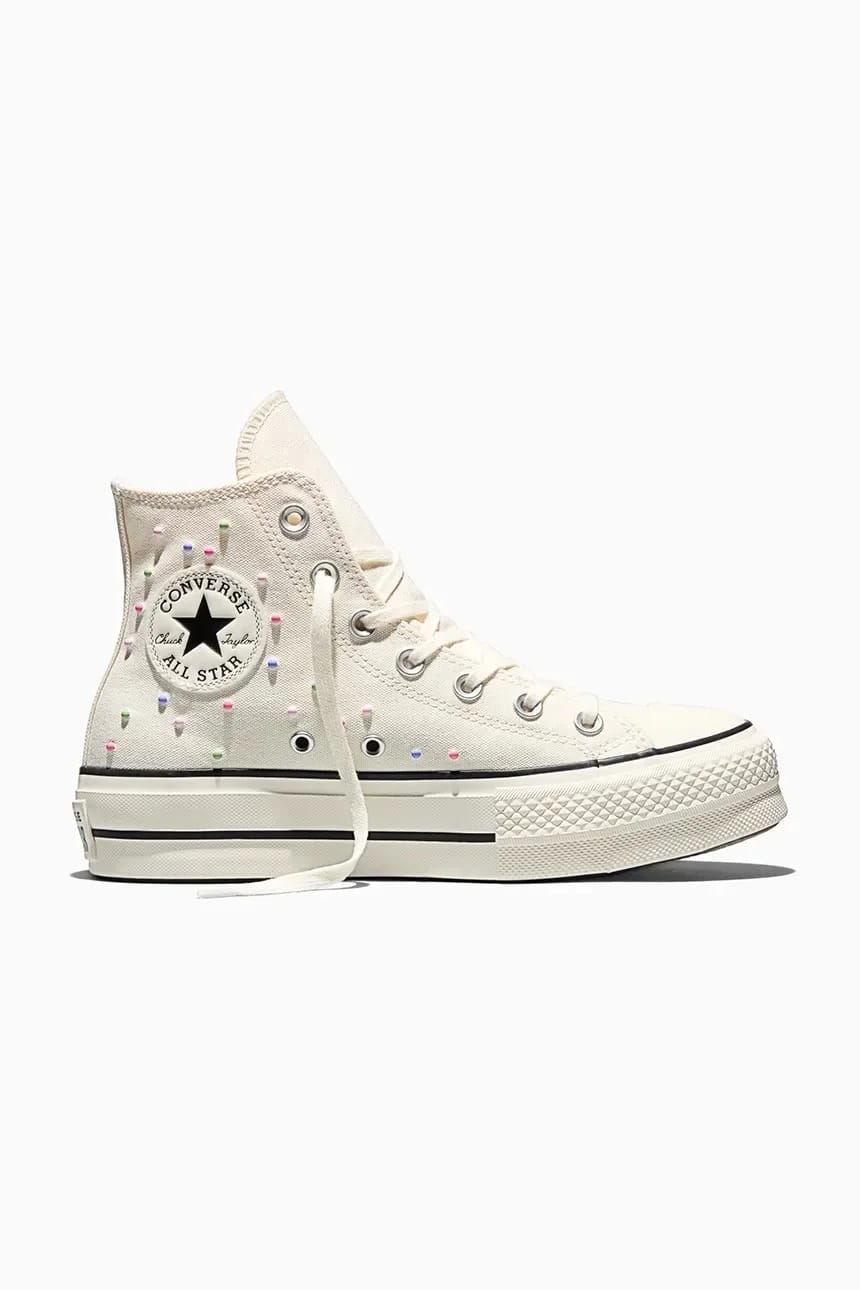 кроссовки Chuck Taylor All Star Lift белые для женщин