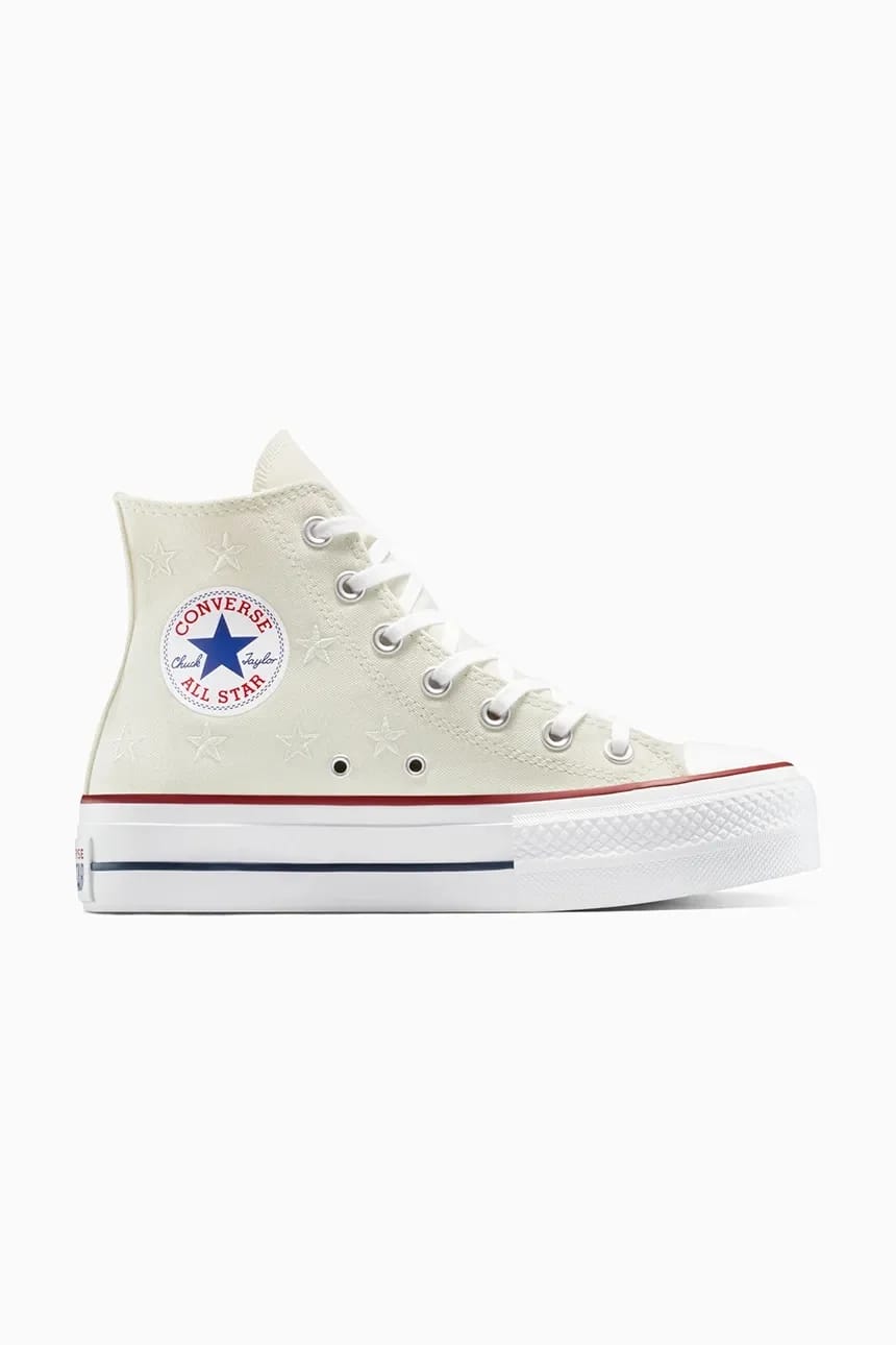 кроссовки Chuck Taylor All Star Lift белые для женщин