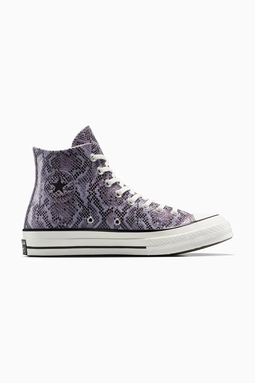 кроссовки Chuck 70 со змеиным принтом