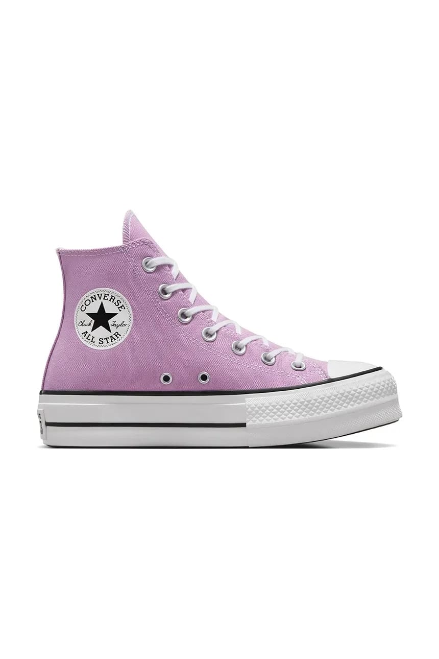 кроссовки Chuck Taylor All Star Lift фиолетовые для женщин