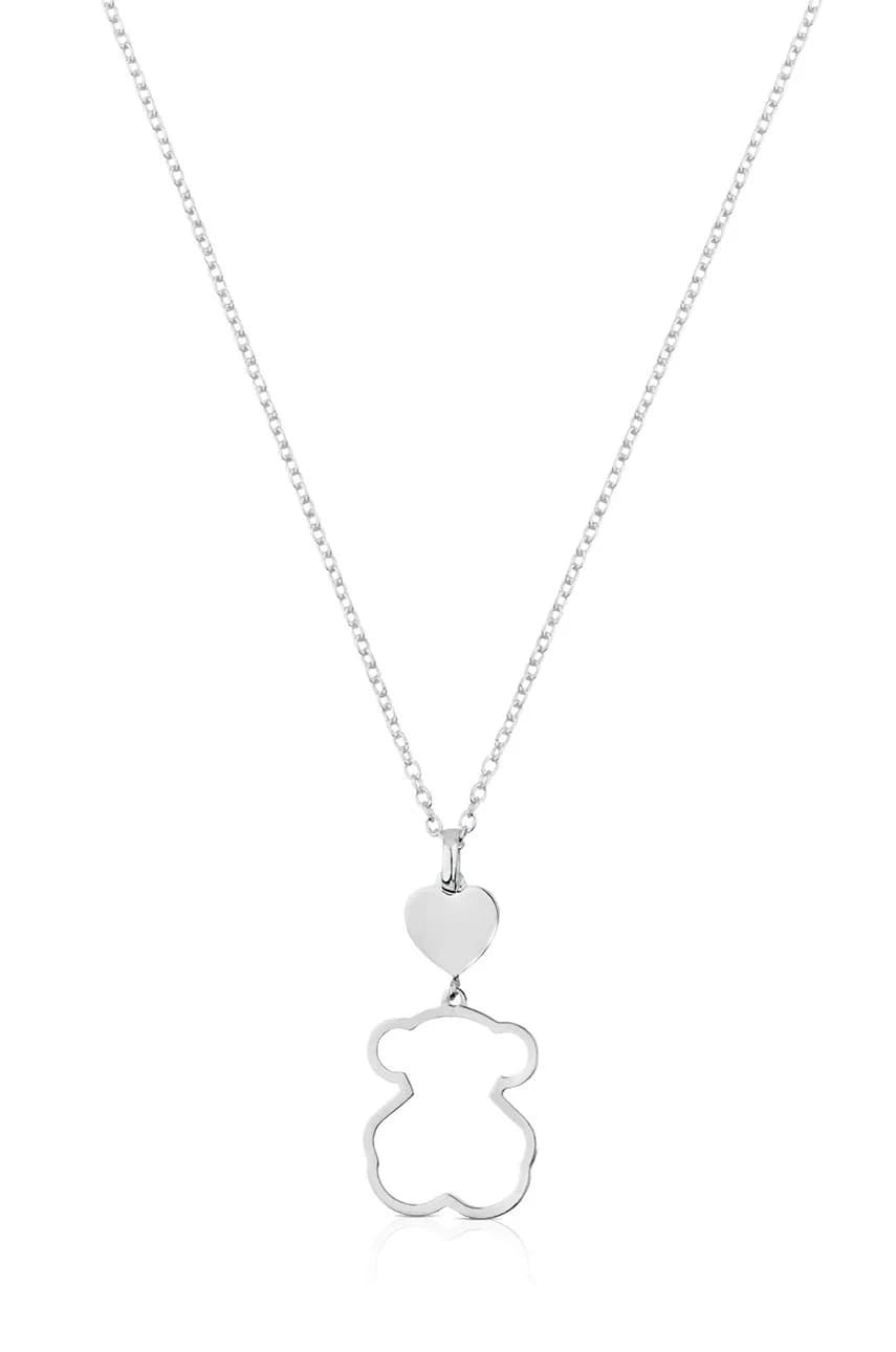 Новое серебряное колье Silueta