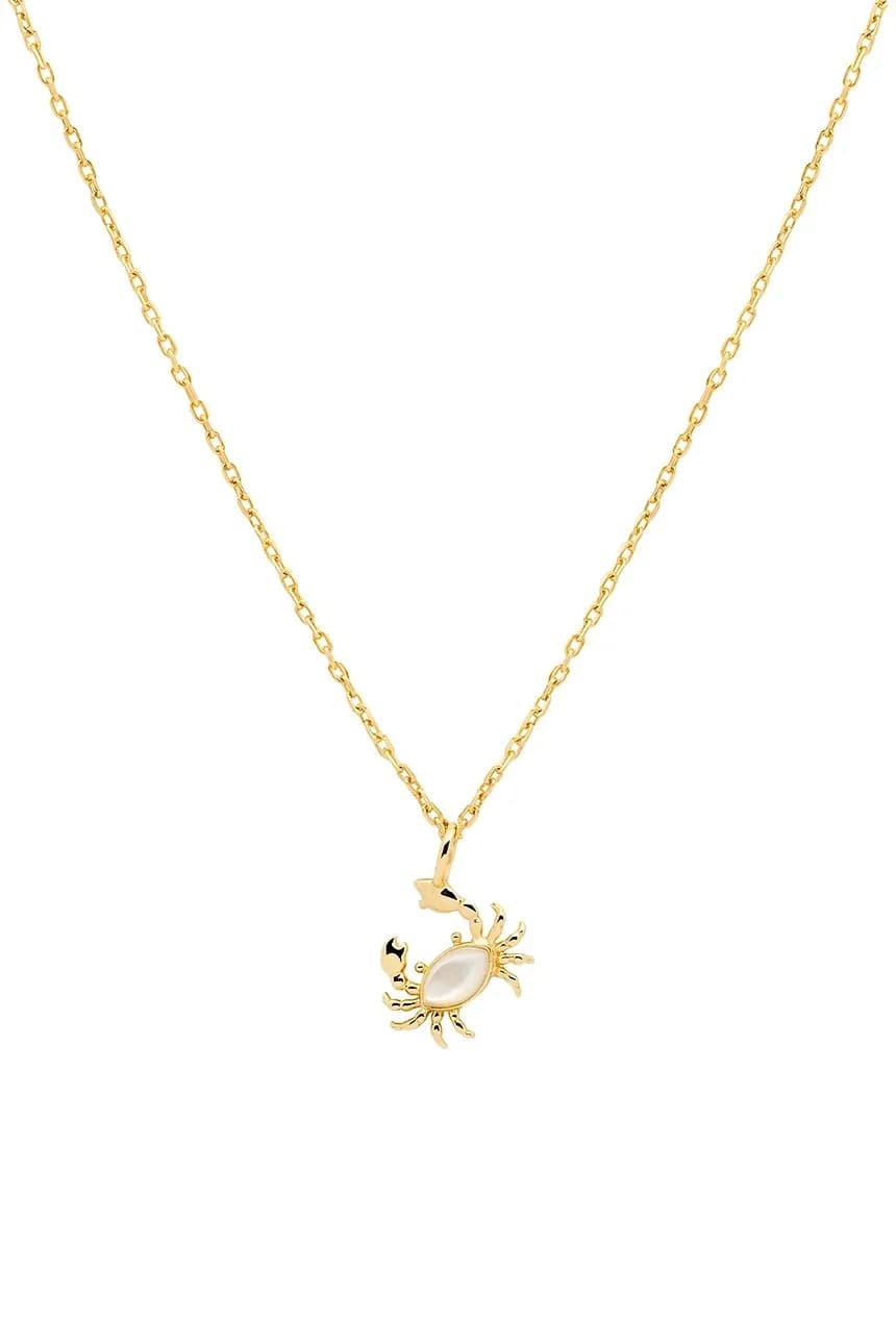 колье ARIEL из позолоченного серебра