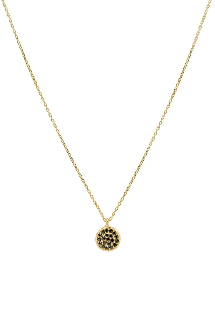 Сияющее золотое колье