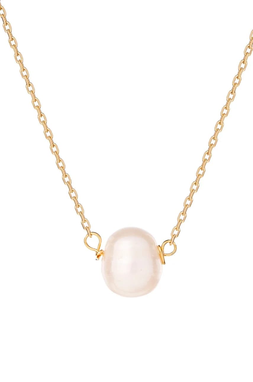 колье Ariel из позолоченного серебра