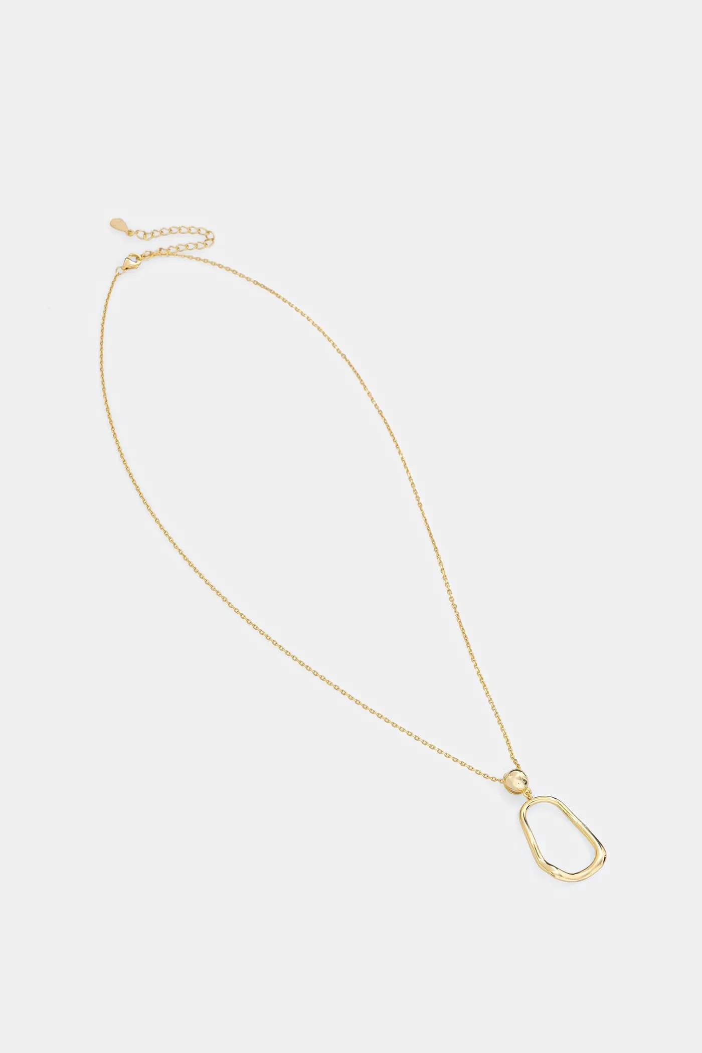 Позолоченное колье