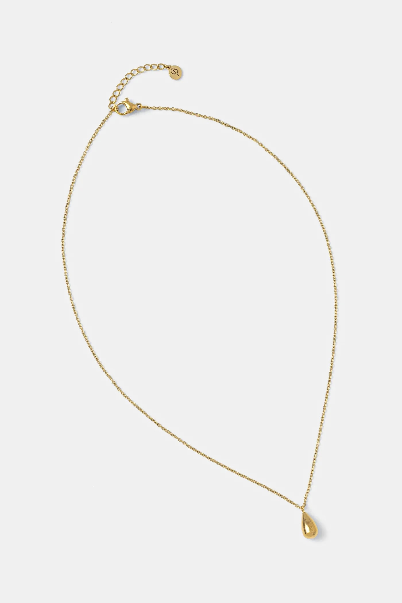 Позолоченное колье Drop Mini
