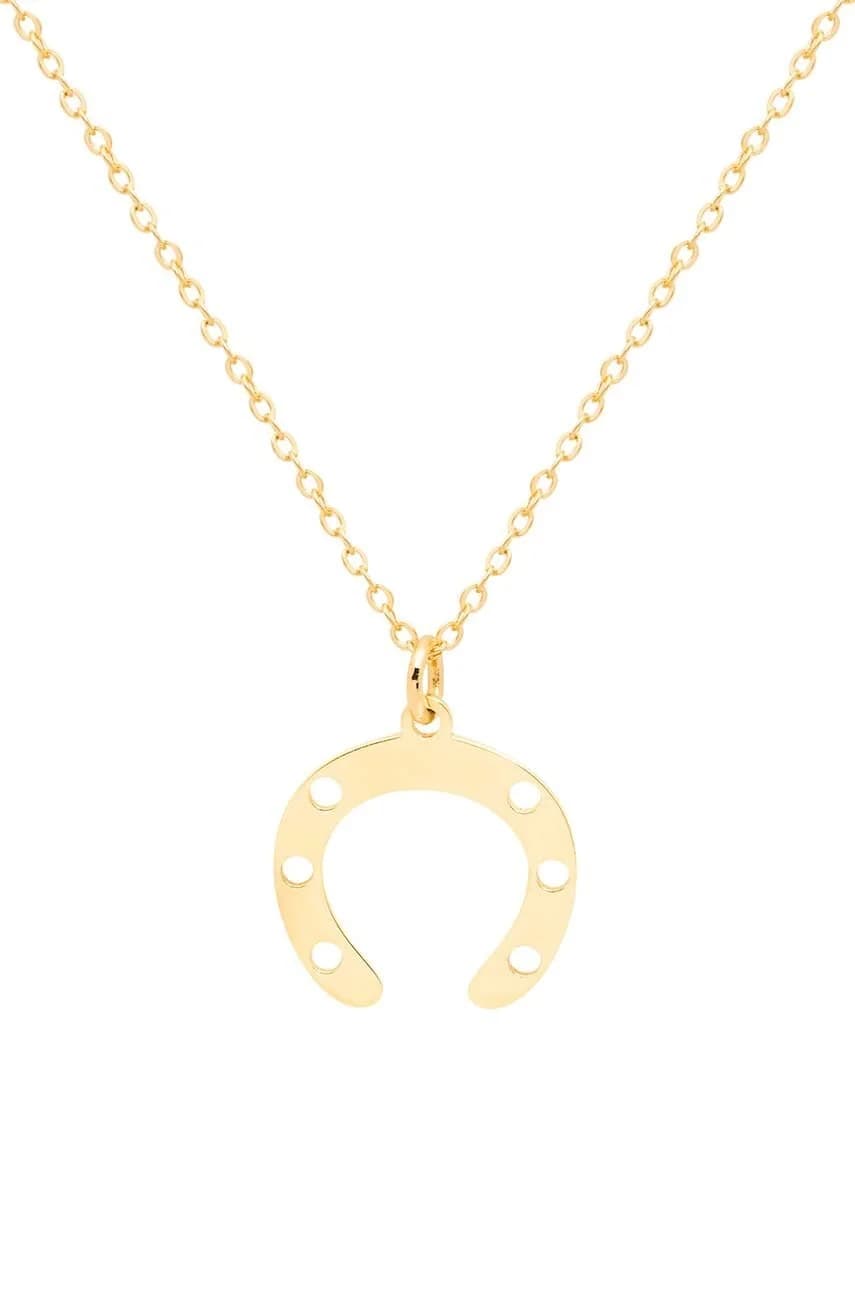 Позолоченное серебряное колье BELIEVE