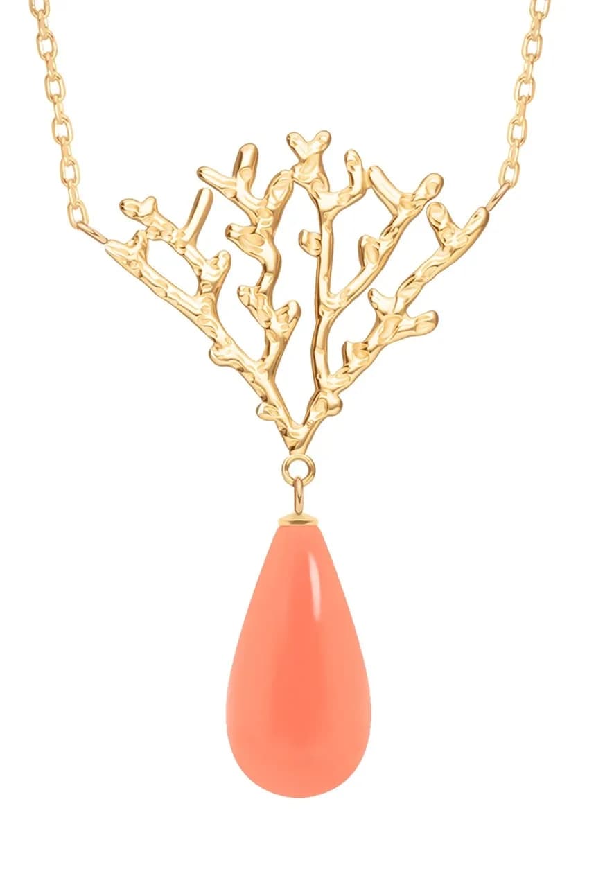 Позолоченное колье