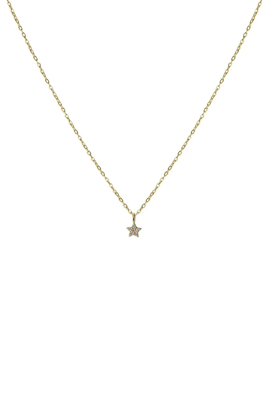 Сияющее золотое колье