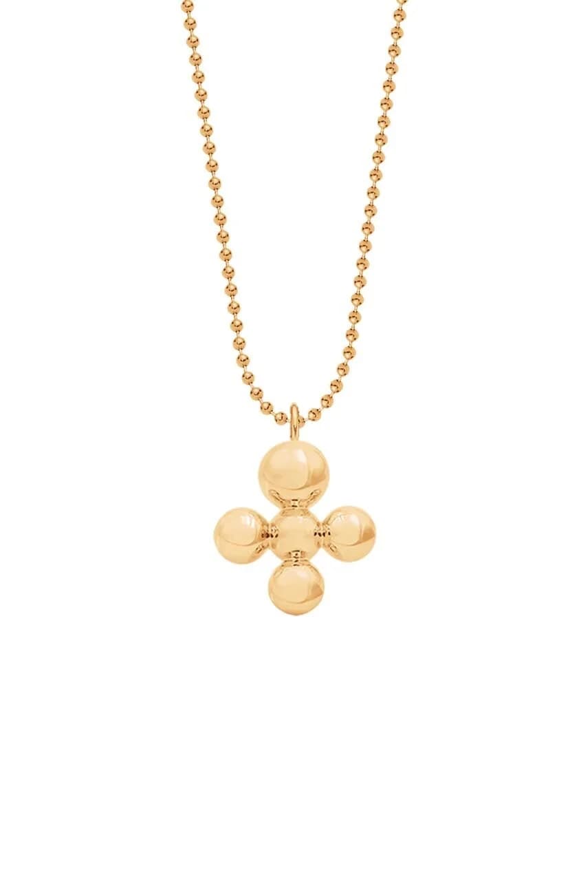 Позолоченное колье «Удача»