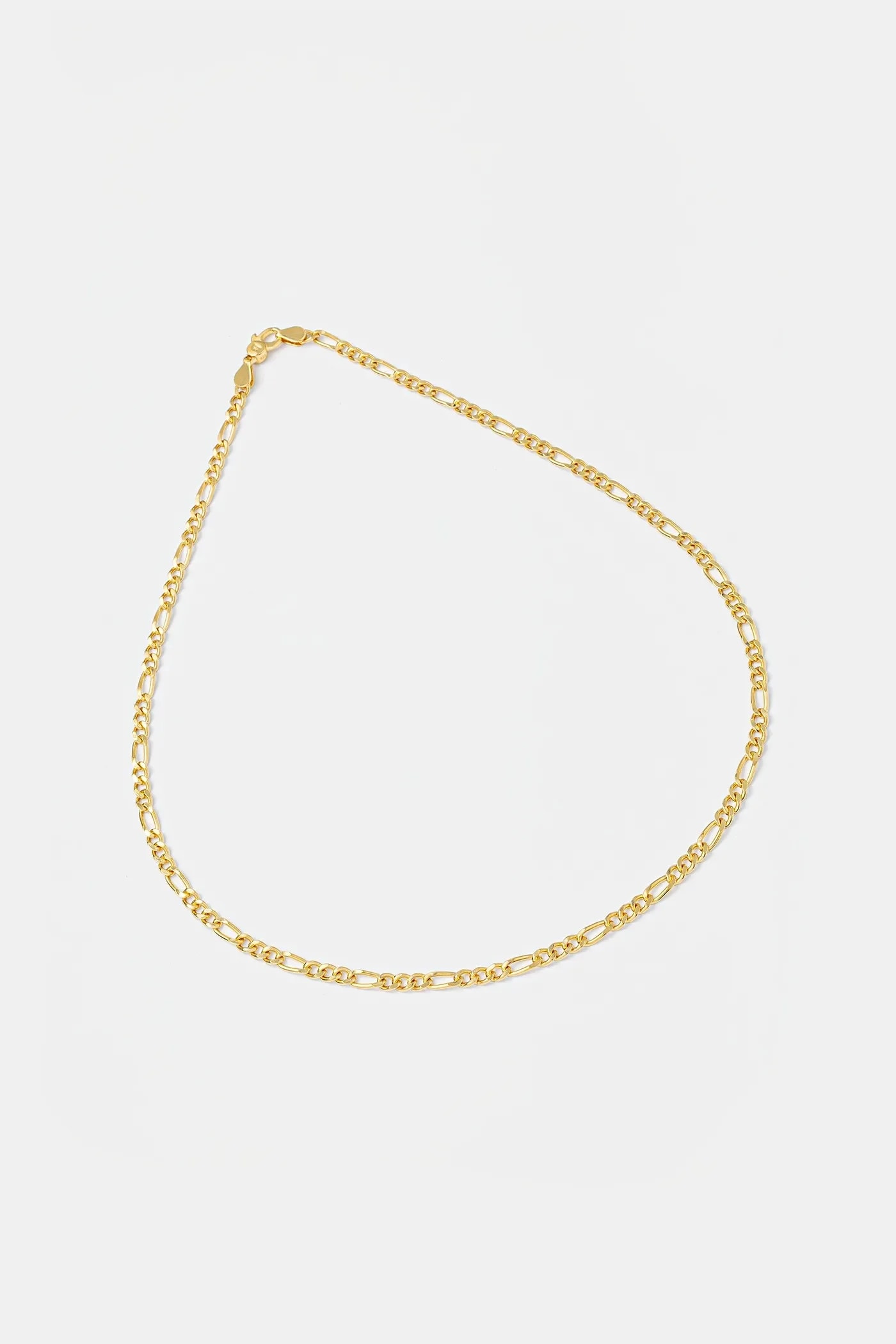 Позолоченное колье Bo Chain Medium Gold