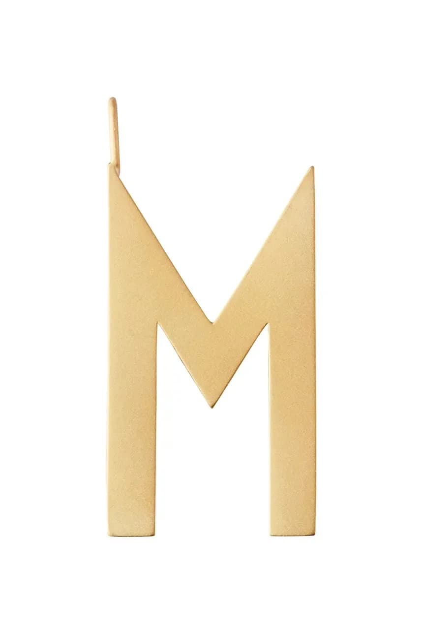 Позолоченный серебряный кулон