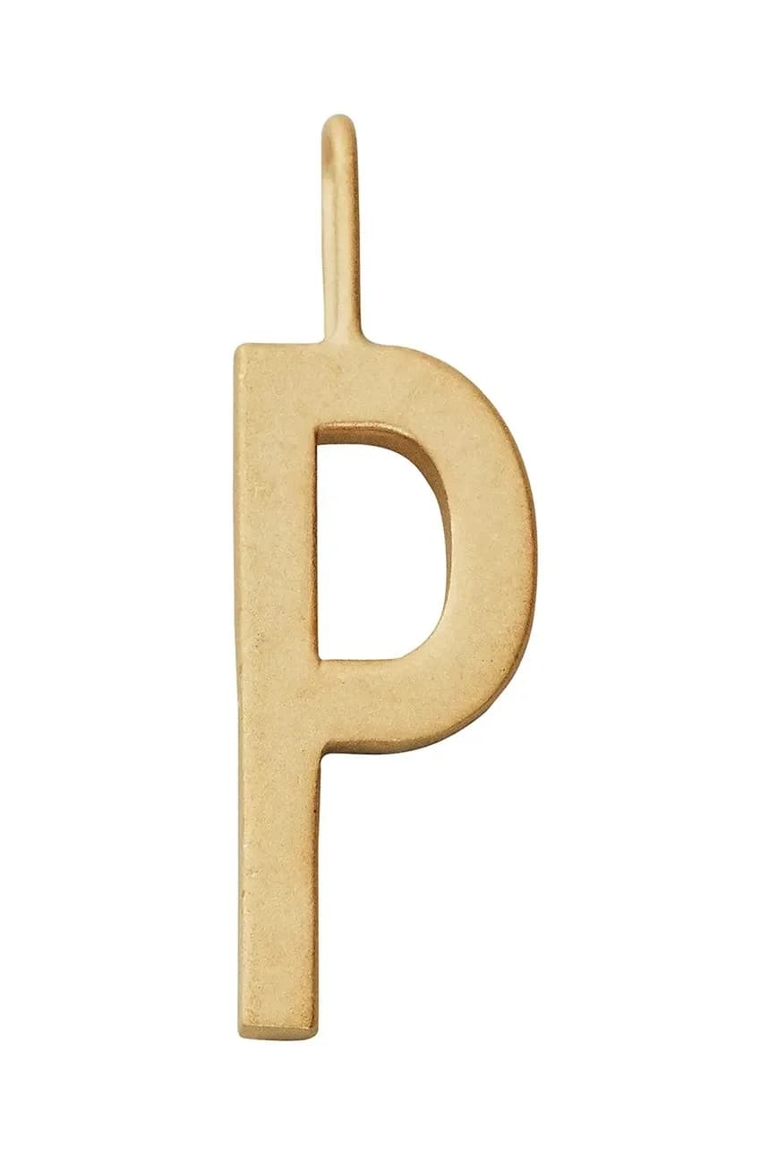 Позолоченный серебряный кулон