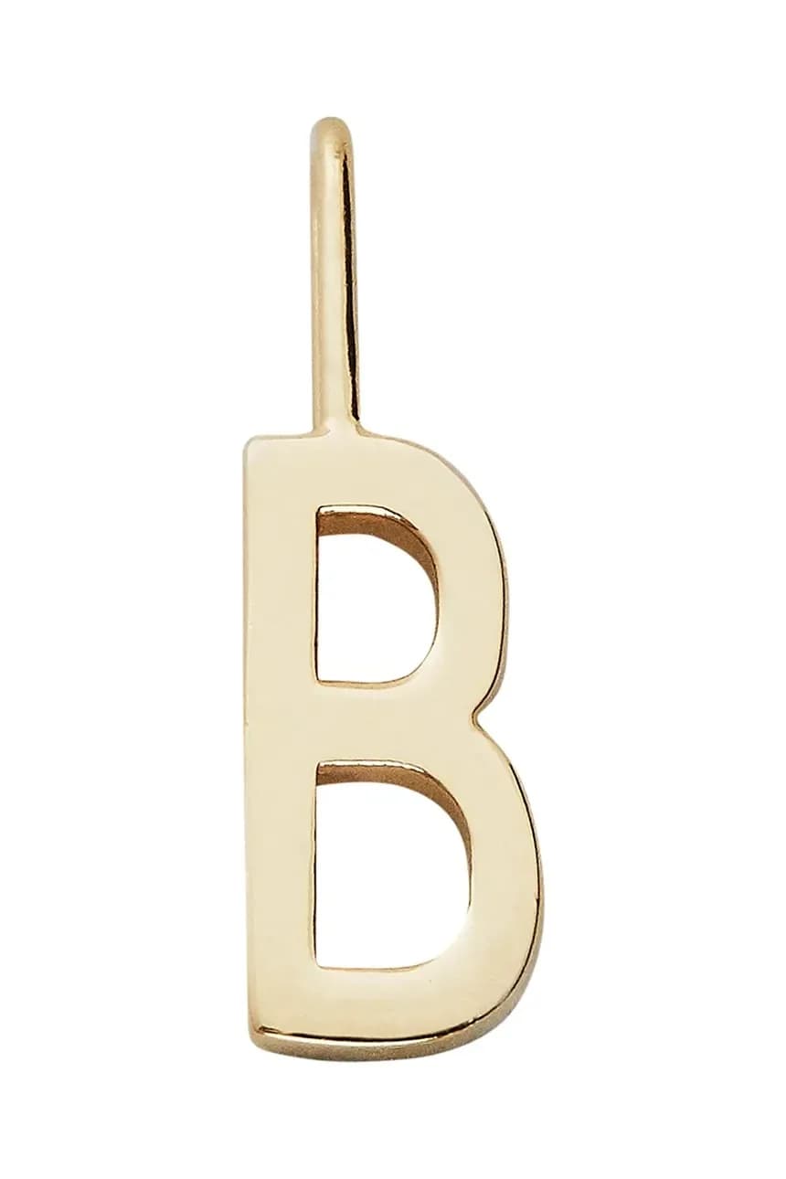 Позолоченный серебряный кулон