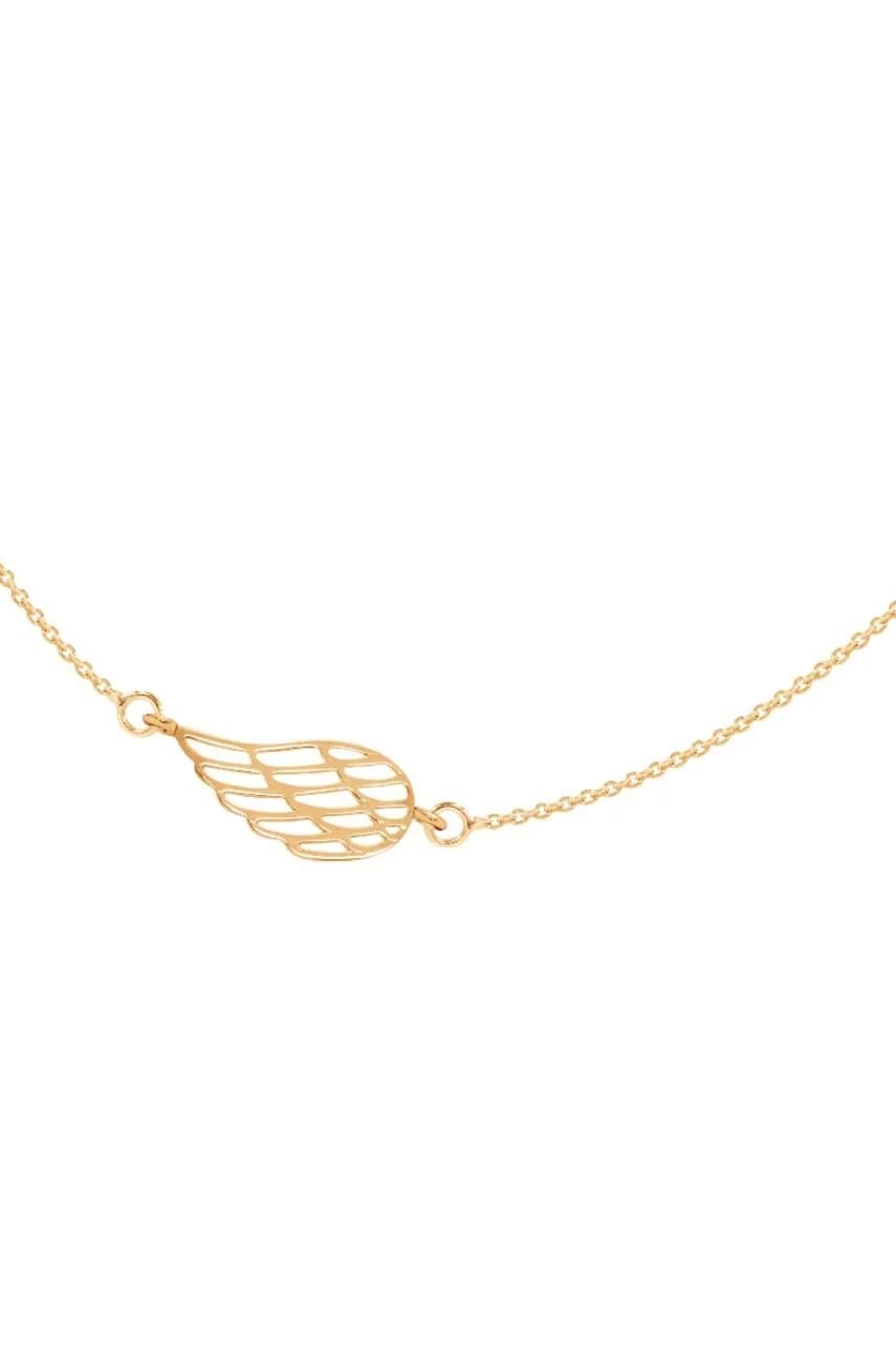 Позолоченное колье Wing
