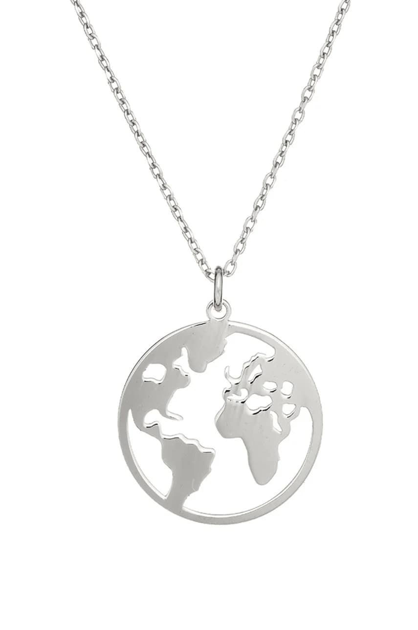 Серебряное колье Азимут