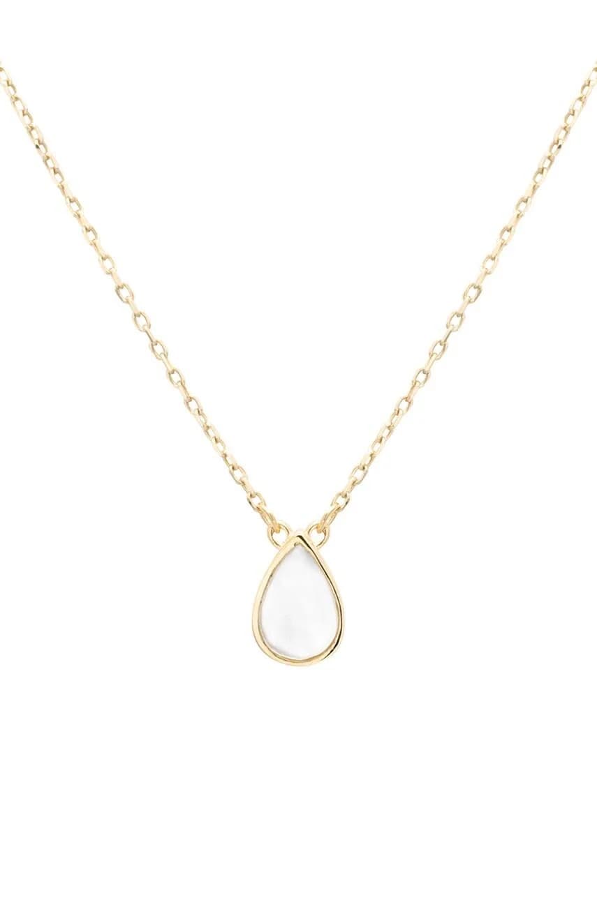 Сияющее золотое колье