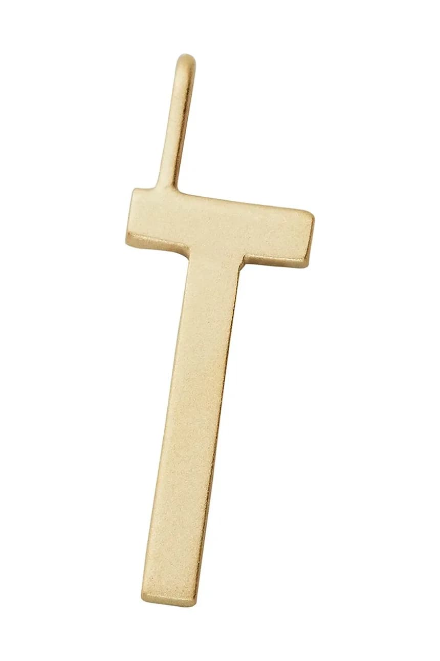 Позолоченный серебряный кулон