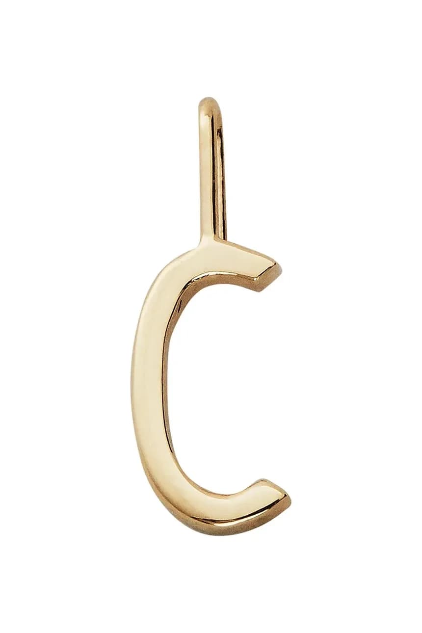 Позолоченный серебряный кулон