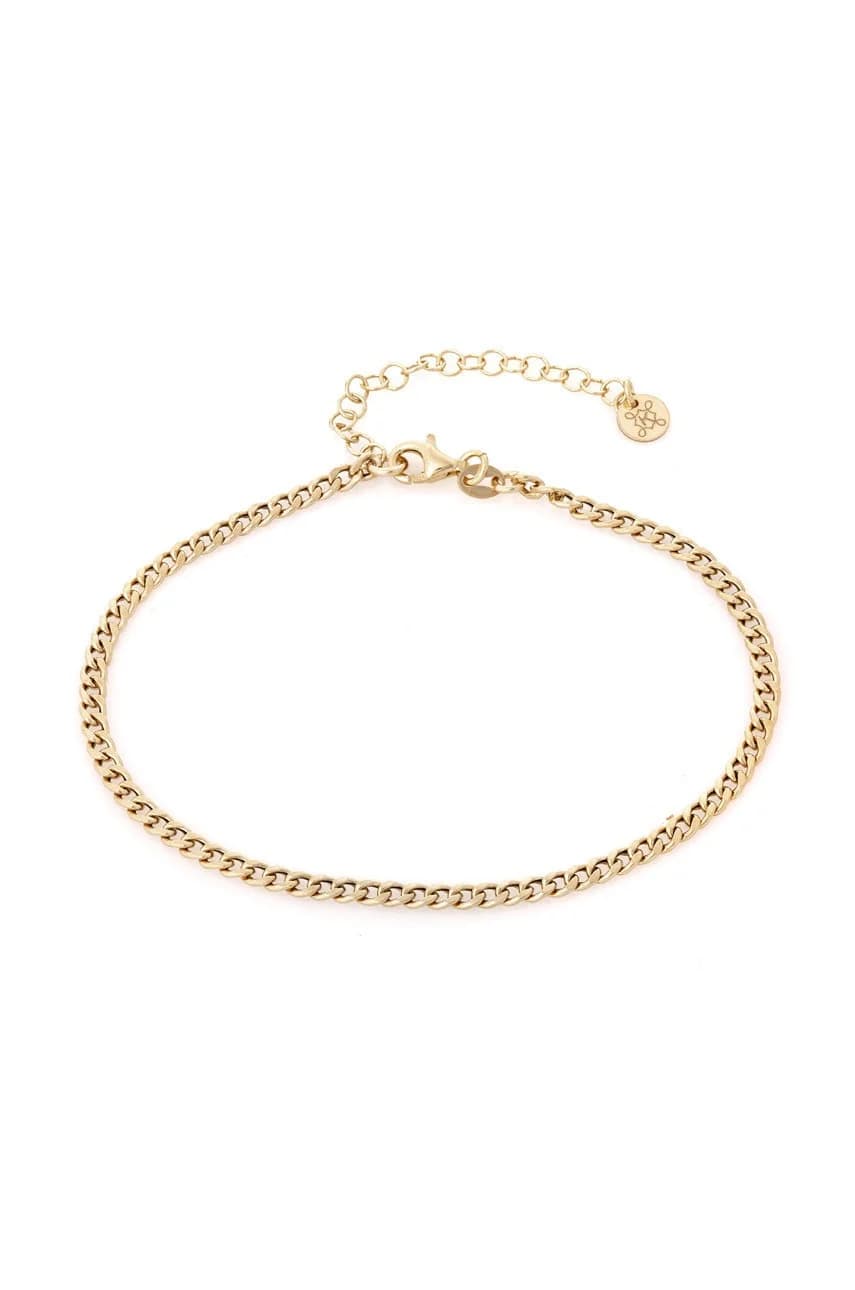 Винтажный браслет на щиколотку