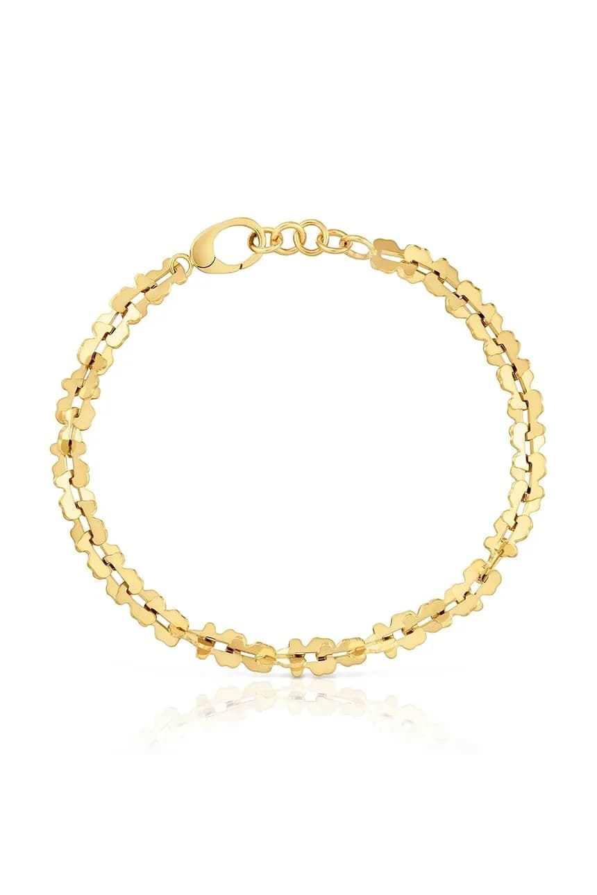 Женский браслет из нержавеющей стали.