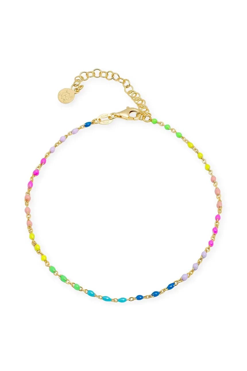 Серебряный браслет на щиколотку SUGAR