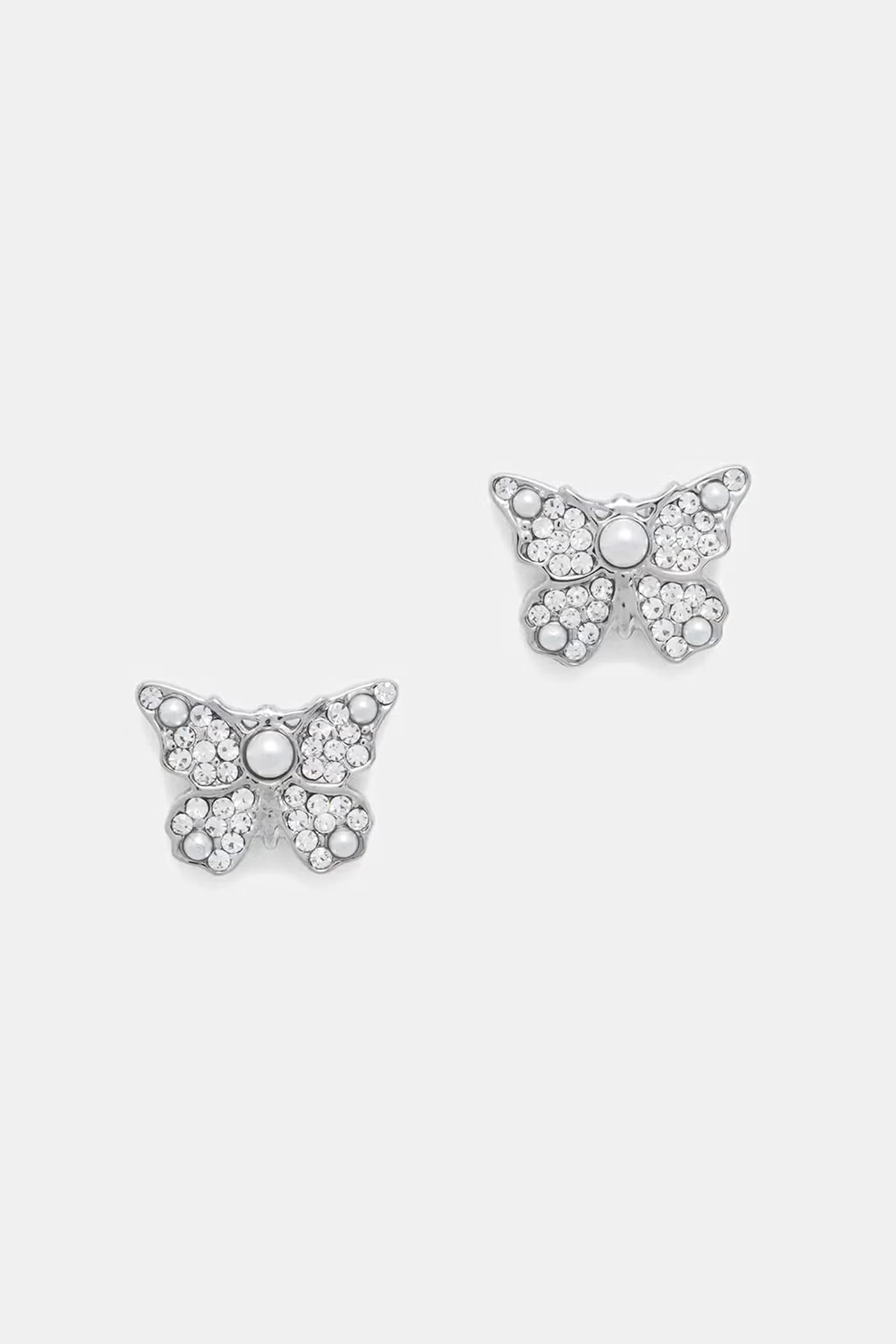 Женские серьги BORBOLETA из нержавеющей стали.